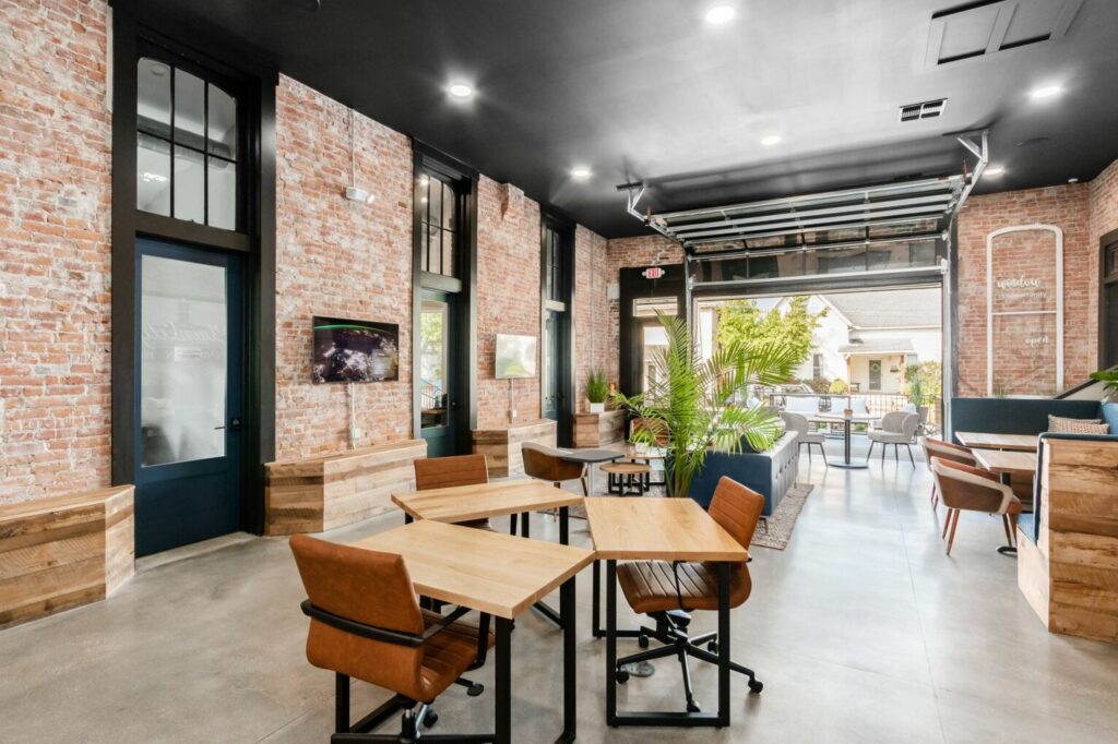 Brick house blue what are coworking spaces & how do they enhance productivity?  